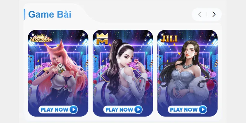 Thoả sức tận hưởng các trò game bài từ cổ điện đến hiện đại